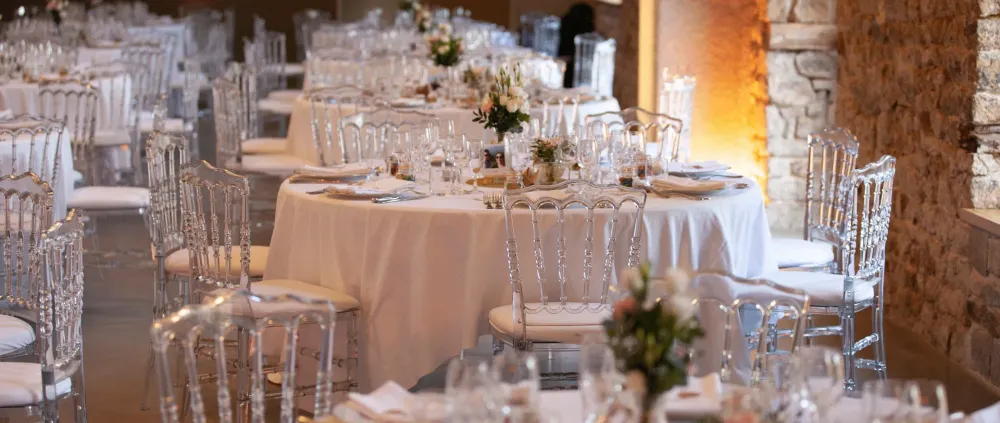 Salle de réception de mariage à Courlaoux